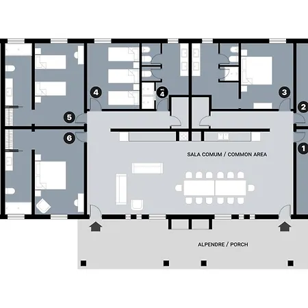 Casa de Campo Vale Do Grou Natura *
