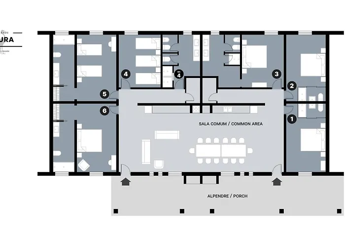 Casa de Campo Vale Do Grou Natura *